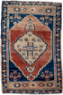 Antique Anatol Area Rug (1' x 2')
