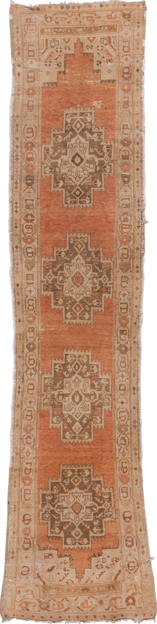 Vintage Malayer Runner Rug (3' x 13')