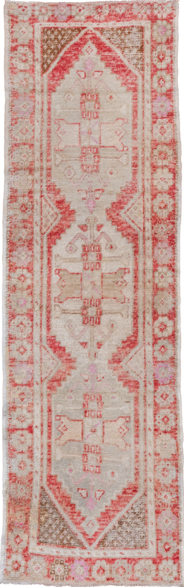 Vintage Oushak Runner Rug (2' x 8')