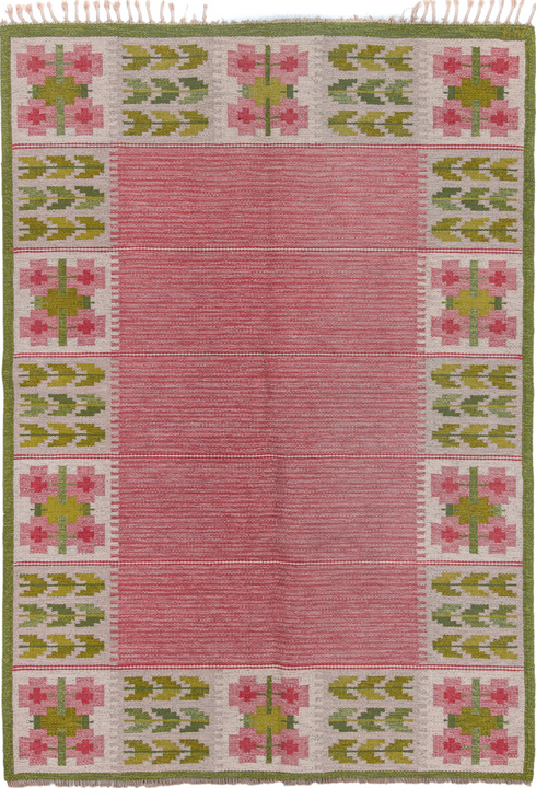 Vintage Rollaken Area Rug (6' x 9')