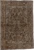 Antique Heriz Area Rug (6' x 9')