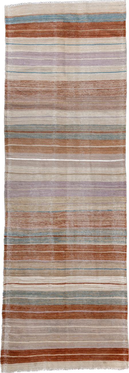 Vintage Kilim Runner Rug (3' x 9')