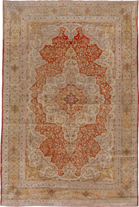 Vintage Tabriz Area Rug (8' x 12')