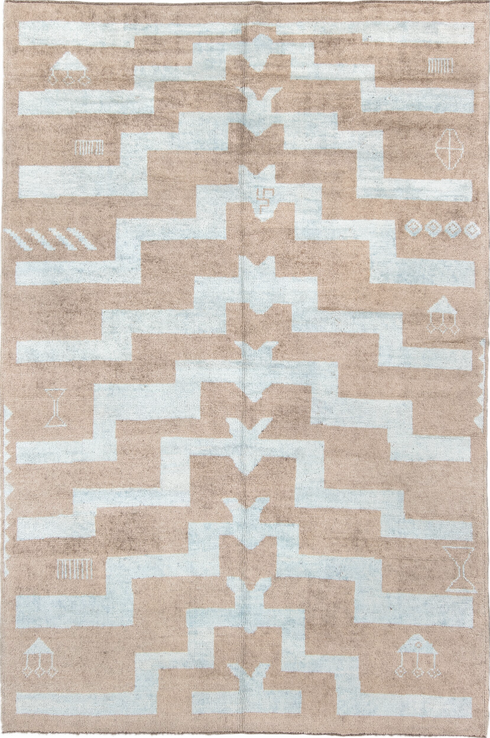 Vintage Oushak Area Rug (6' x 9')