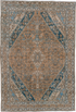 Antique Bibikabad Area Rug (4' x 6')