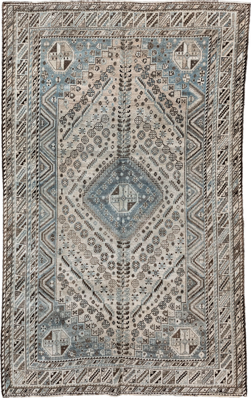 Antique Shiraz Area Rug (5' x 8')