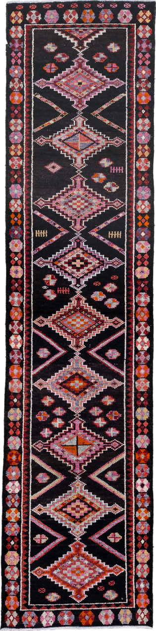 Vintage Oushak Runner Rug (3' x 12')