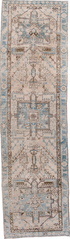 Antique Heriz Runner Rug (3' x 11')
