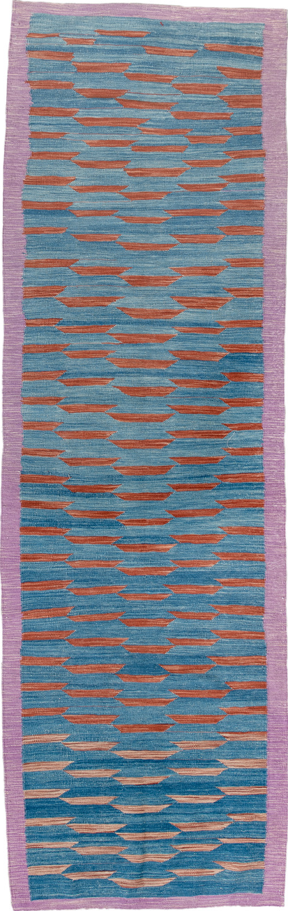 Vintage Kilim Runner Rug (2' x 8')