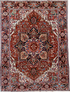 Antique Heriz Area Rug (9' x 12')