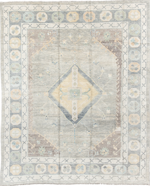 Vintage Oushak Area Rug (8' x 10')