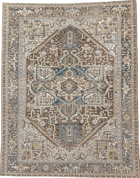 Antique Karaje Area Rug (9' x 11')