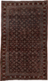 Antique Bidjar Area Rug (4' x 6')