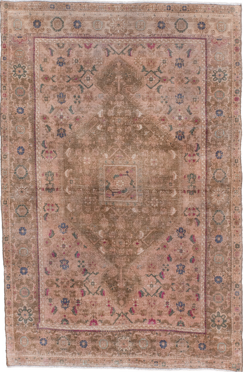 Vintage Sarouk Area Rug (3' x 5')