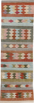 Vintage Kilim Runner Rug (3' x 9')