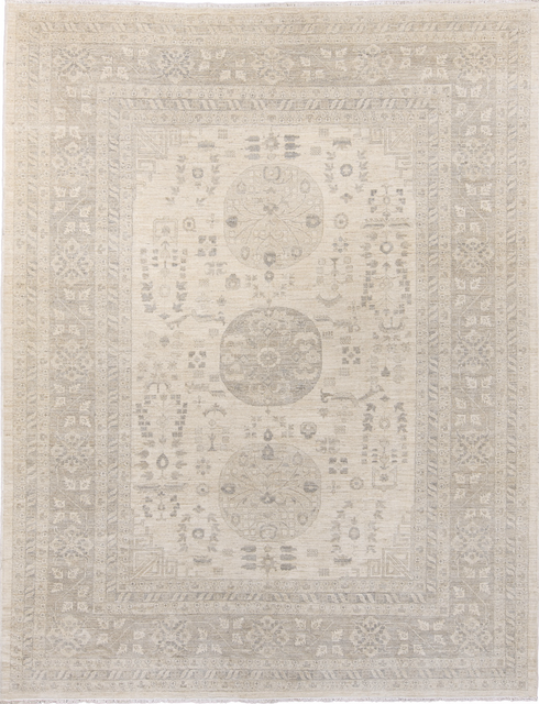 Vintage Khotan Area Rug (9' x 12')