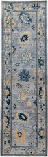Vintage Oushak Runner Rug (3' x 9')