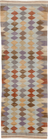 Vintage Kilim Runner Rug (3' x 9')