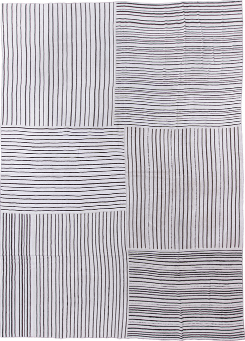 Antique Flatweave Area Rug (11' x 16')