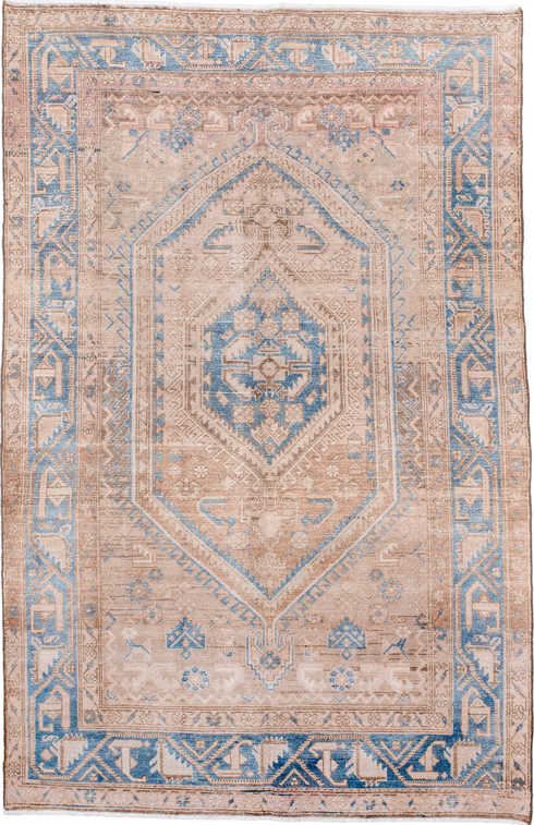 Vintage Malayer Area Rug (4' x 6')