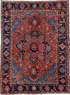 Vintage Heriz Area Rug (8' x 10')