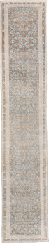 Antique Bibikabad Runner Rug (2' x 13')