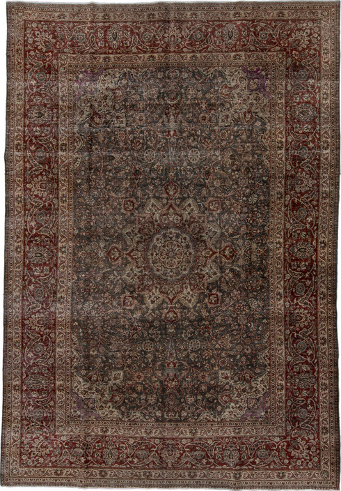 Vintage Tabriz Area Rug (8' x 12')
