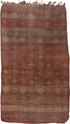 Vintage Moroccan Area Rug (4' x 7')