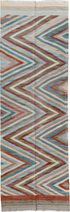 Vintage Kilim Runner Rug (3' x 9')