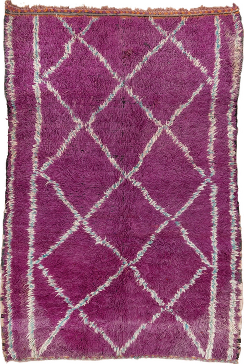 Vintage Moroccan Area Rug (5' x 8')