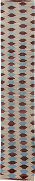 Vintage Kilim Runner Rug (2' x 15')