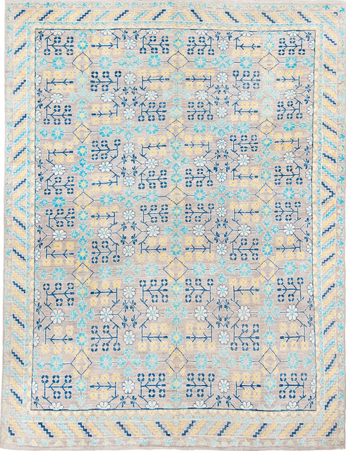 Vintage Khotan Area Rug (9' x 12')