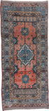 Antique Moroccan Area Rug (6' x 14')