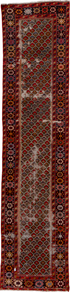 Vintage Malayer Runner Rug (3' x 13')
