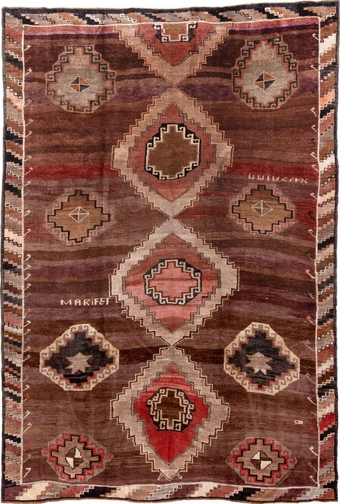 Antique Kars Area Rug (7' x 11')