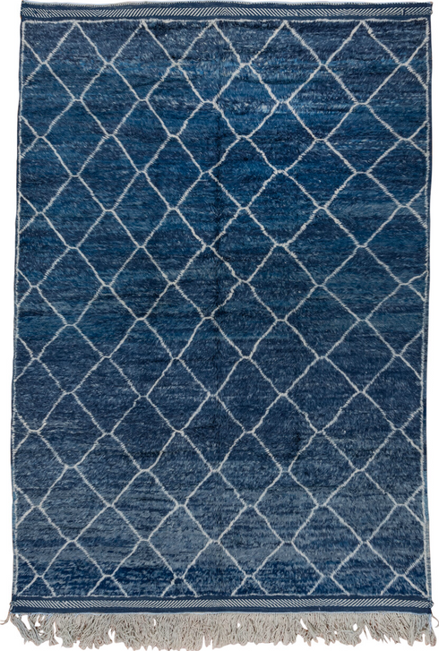 Vintage Moroccan Area Rug (7' x 10')