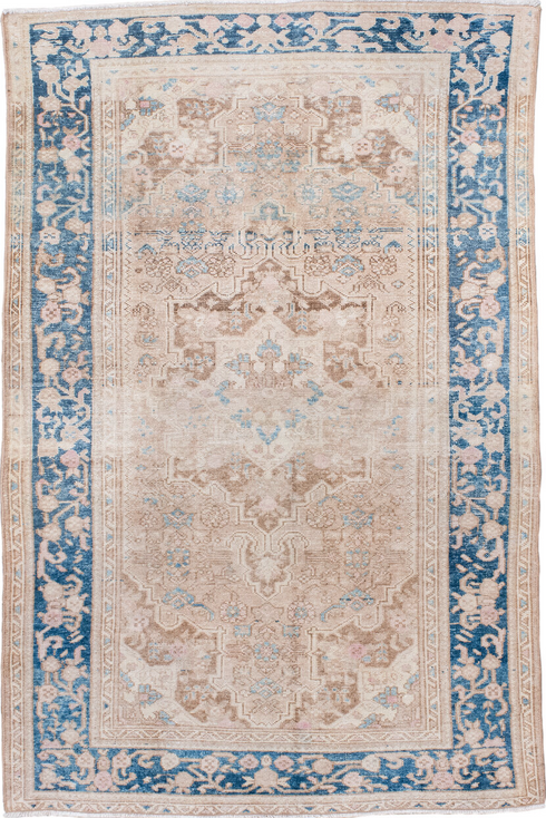 Antique Hamadan Area Rug (4' x 6')