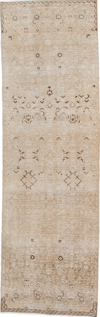 Antique Malayer Runner Rug (2' x 8')