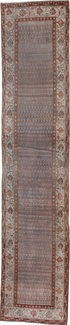 Antique Bidjar Runner Rug (3' x 16')