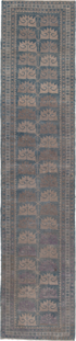 Antique Oushak Runner Rug (2' x 9')