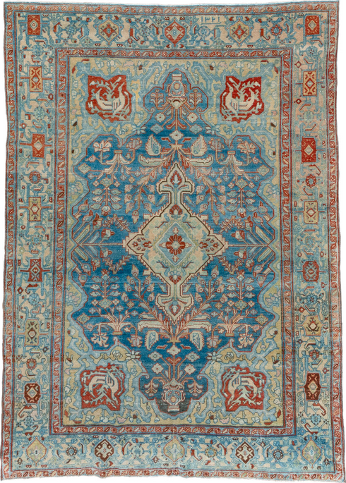 Vintage Malayer Area Rug (6' x 9')