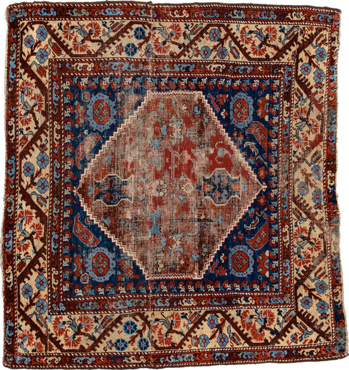 Antique Anatol Area Rug (4' x 4')