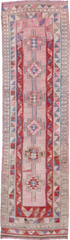 Vintage Kilim Runner Rug (3' x 11')
