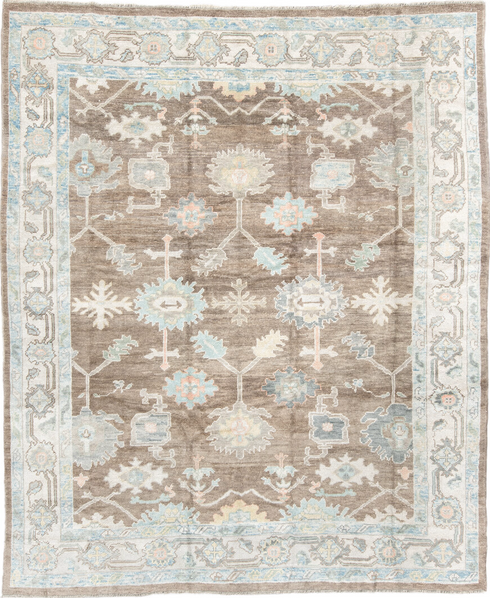 Vintage Oushak Area Rug (8' x 10')