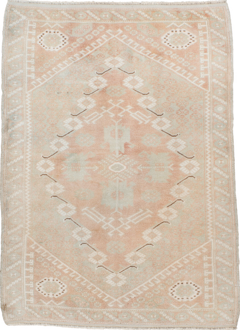 Antique Oushak Area Rug (3' x 4')