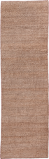 Vintage Jute Pile Runner Rug (2' x 8')