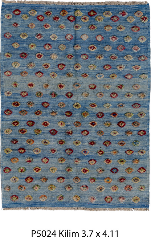 Vintage Kilim Area Rug (3' x 4')