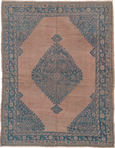 Antique Oushak Area Rug (6' x 8')