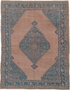 Antique Oushak Area Rug (6' x 8')