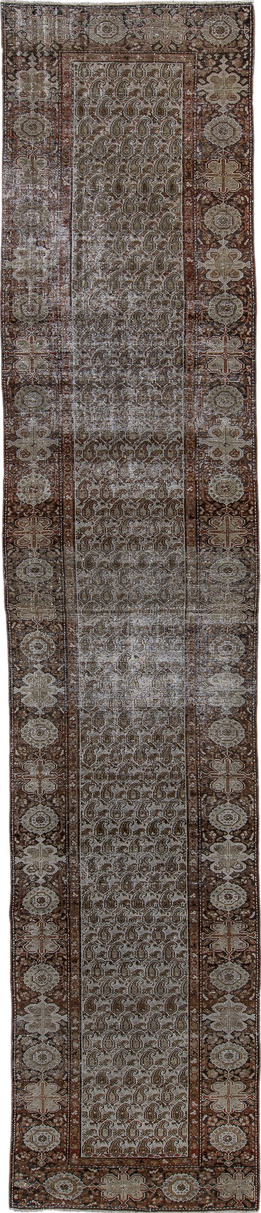 Vintage Malayer Runner Rug (3' x 16')
